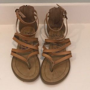 Scrappy Brown Sandals